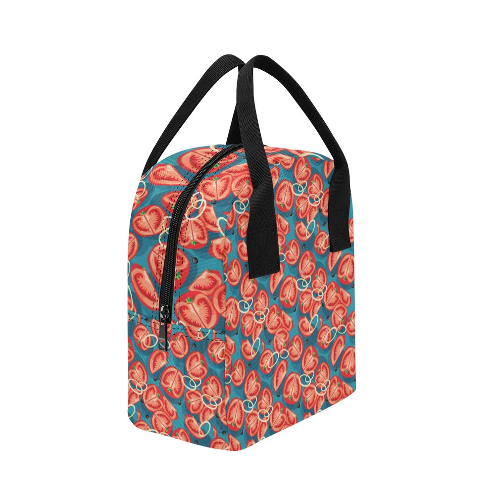 Tomato Print Design LKS301 Insulated Lunch Bag