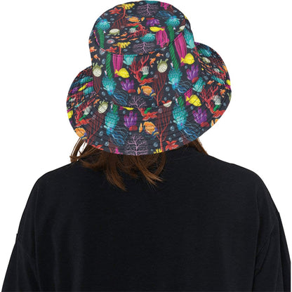 Underwater Cute Print Design LKS303 Unisex Bucket Hat