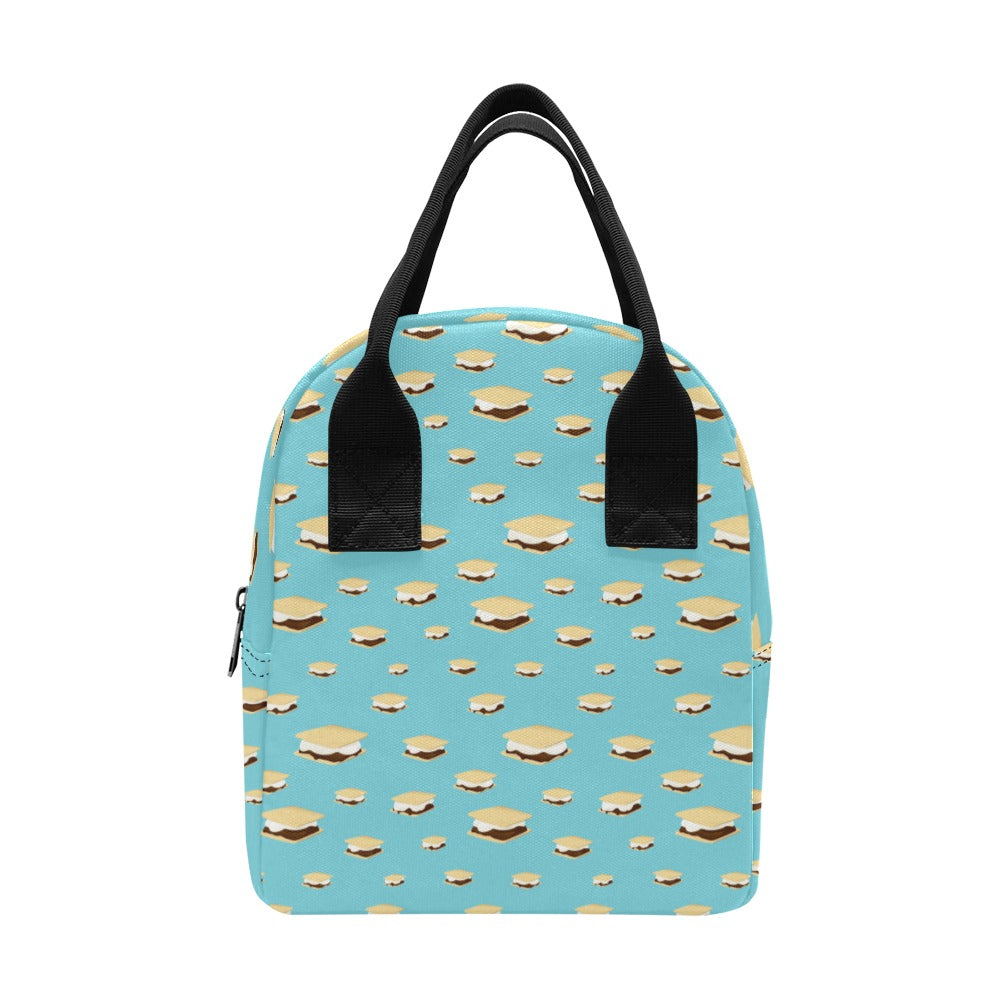 S_Mores Print Design LKS302 Insulated Lunch Bag