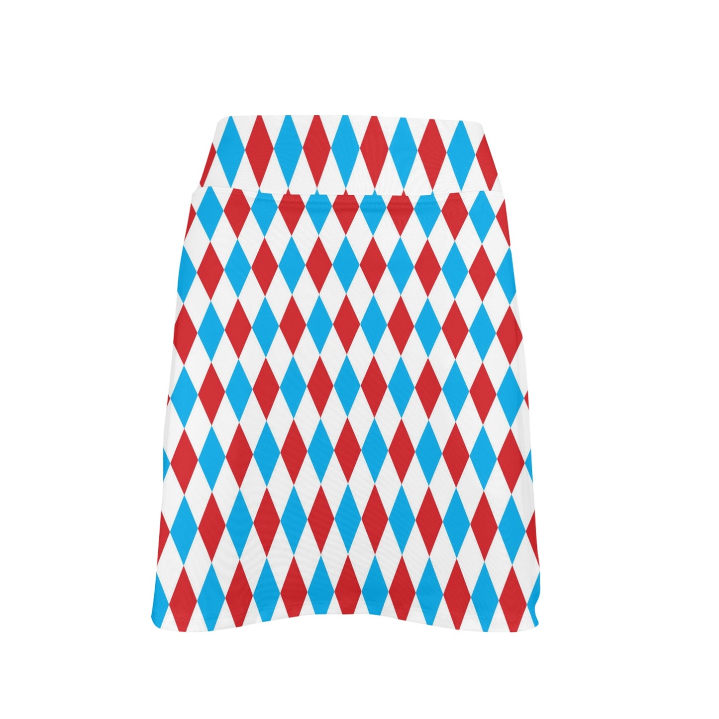 Harlequin Print Design LKS402 17" Golf & Pickleball Skort with Pockets
