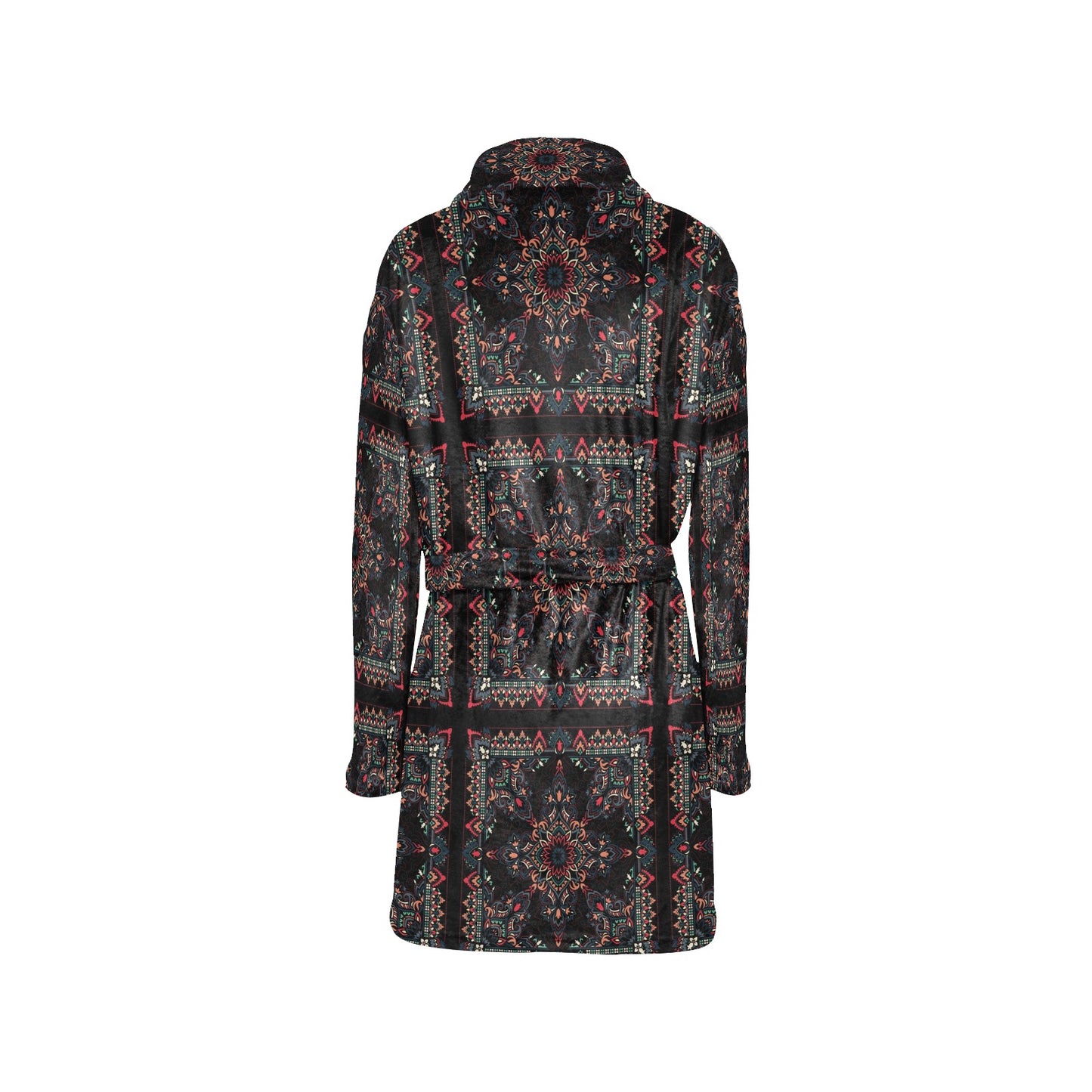 Bandana Print Design LKS307 Women's Fleece Robe