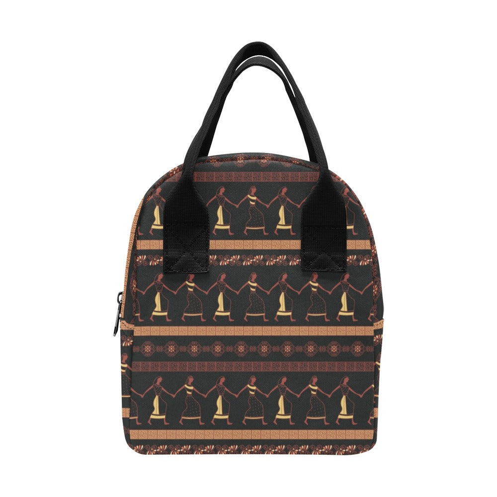 Ancient Greek Human Print Design LKS306 Insulated Lunch Bag