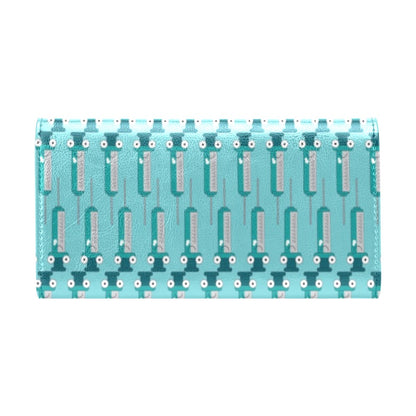 Phlebotomist Concept Design Women's Trifold Wallet