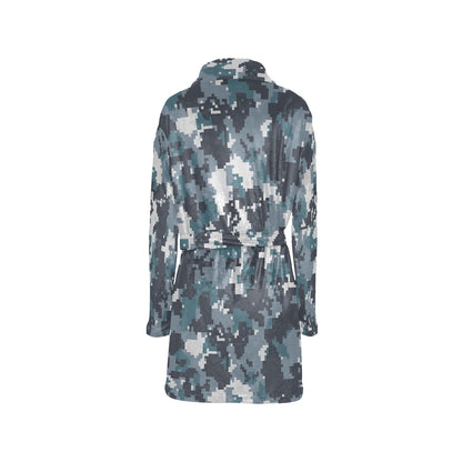 ACU Digital Urban Camouflage Women's Fleece Robe