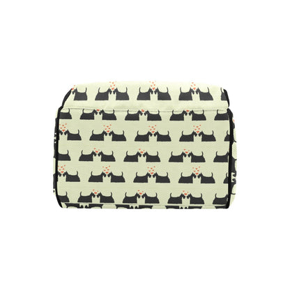 Scottish Terriers Print Design LKS304 Diaper Bag Backpack