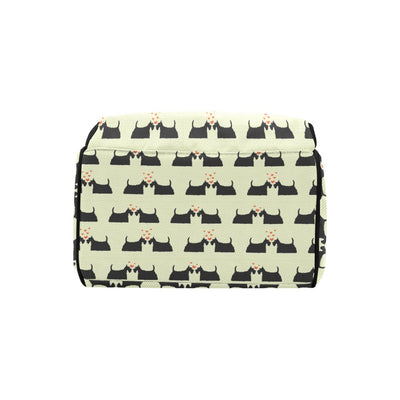 Scottish Terriers Print Design LKS304 Diaper Bag Backpack