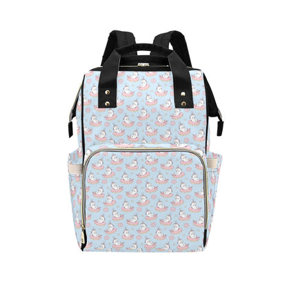 Unicorn Print Design LKS303 Diaper Bag Backpack