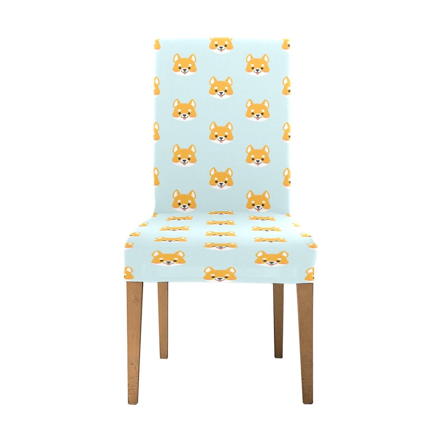 Shiba Inu Print Design LKS301 Dining Chair Slipcover