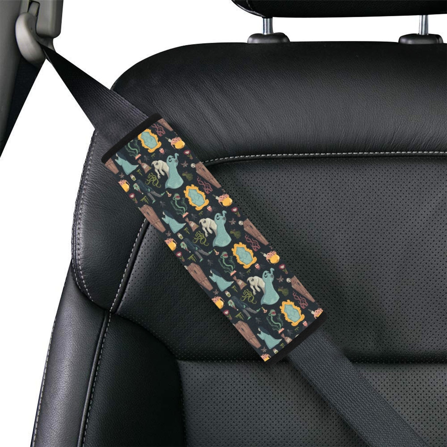 Creepy Print Design LKS303 Car Seat Belt Cover