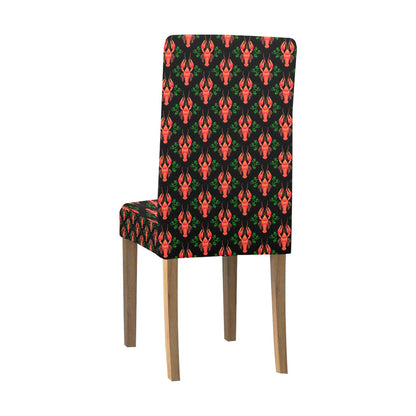 Lobster Print Design LKS403 Dining Chair Slipcover