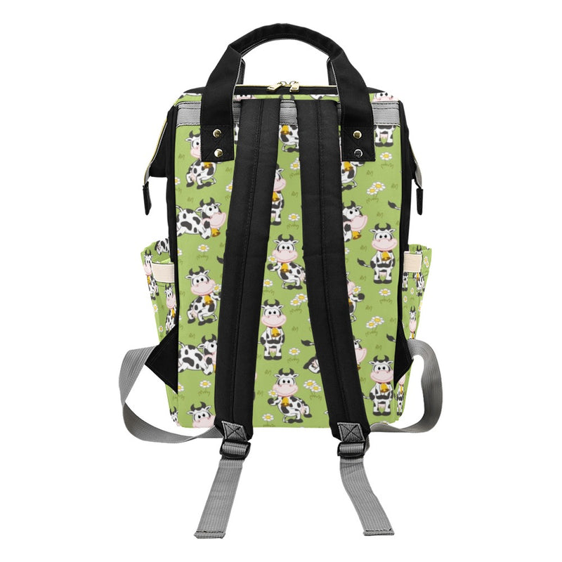 Cattle Print Design LKS401 Diaper Bag Backpack