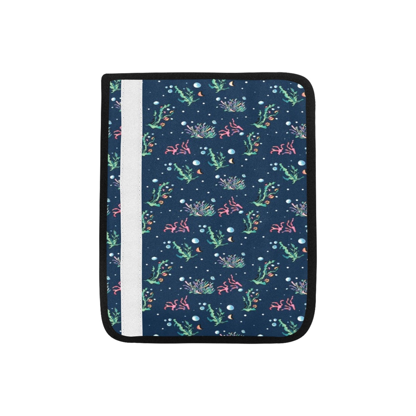 Seaweed Print Design LKS306 Car Seat Belt Cover