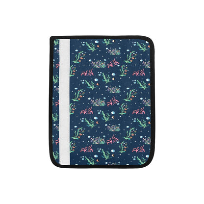 Seaweed Print Design LKS306 Car Seat Belt Cover