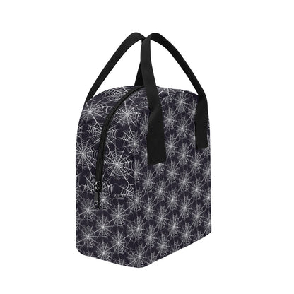 Spider Web Print Design LKS303 Insulated Lunch Bag