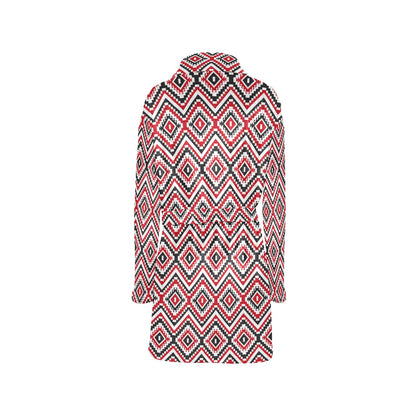 Native American Themed Tribal Print Women's Fleece Robe