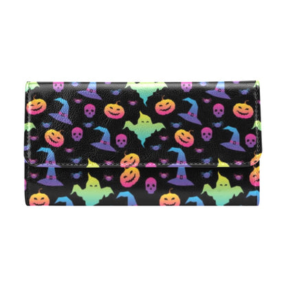 Halloween Print Design LKS404 Women's Trifold Wallet