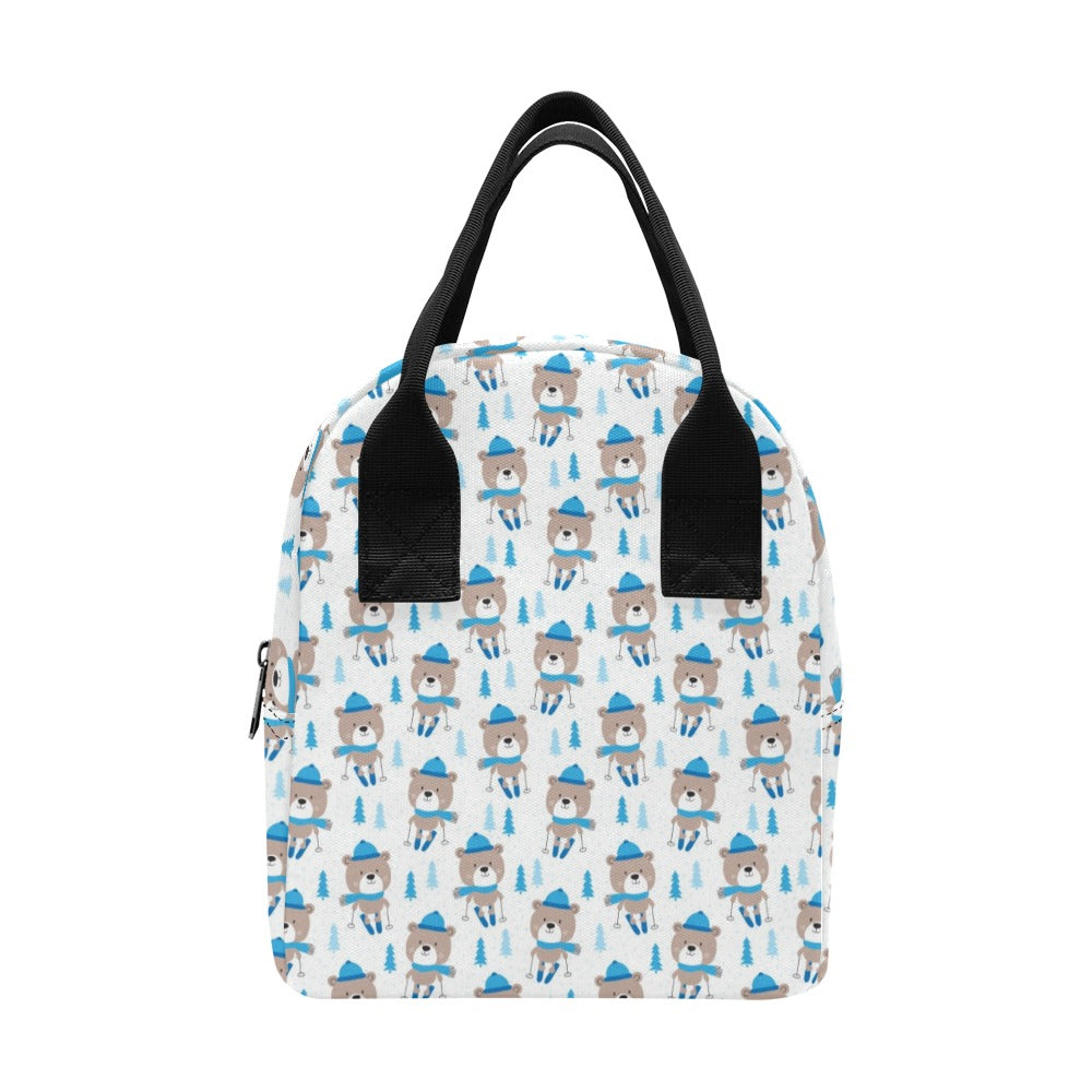 Ski Print Design LKS306 Insulated Lunch Bag