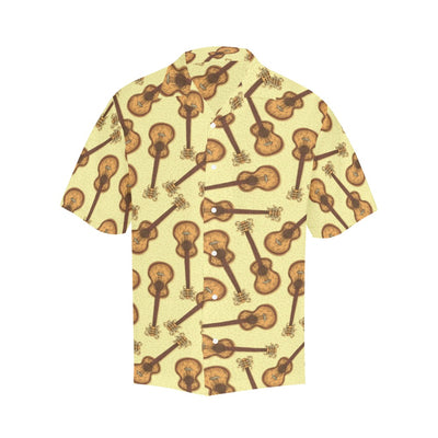 Acoustic Guitar Print Design LKS402 Men's Men's Hawaiian Shirt