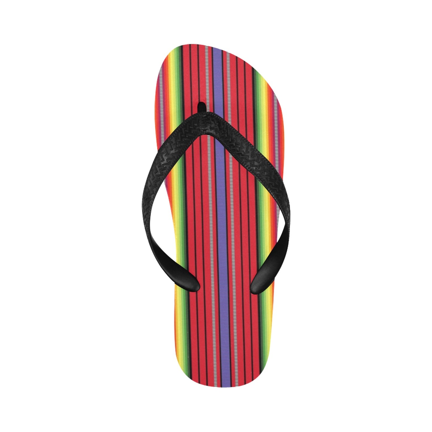 Serape Print Design LKS305 Flip Flops