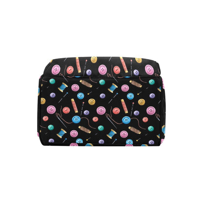 Sewing Print Design LKS309 Diaper Bag Backpack