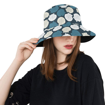 Seashell Print Design LKS3013 Unisex Bucket Hat