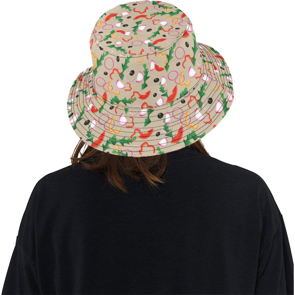 Salad Print Design LKS303 Unisex Bucket Hat