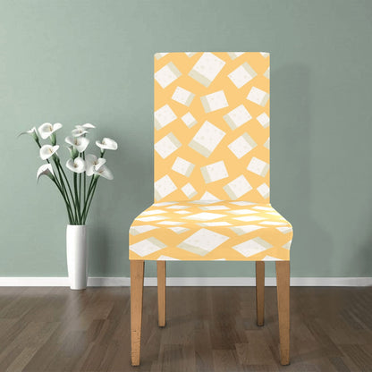 Tofu Print Design LKS302 Dining Chair Slipcover