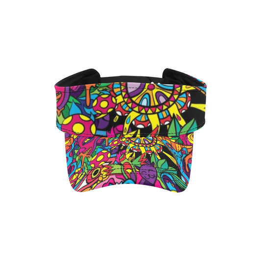Trippy Print Design LKS304 Unisex Sun Visor