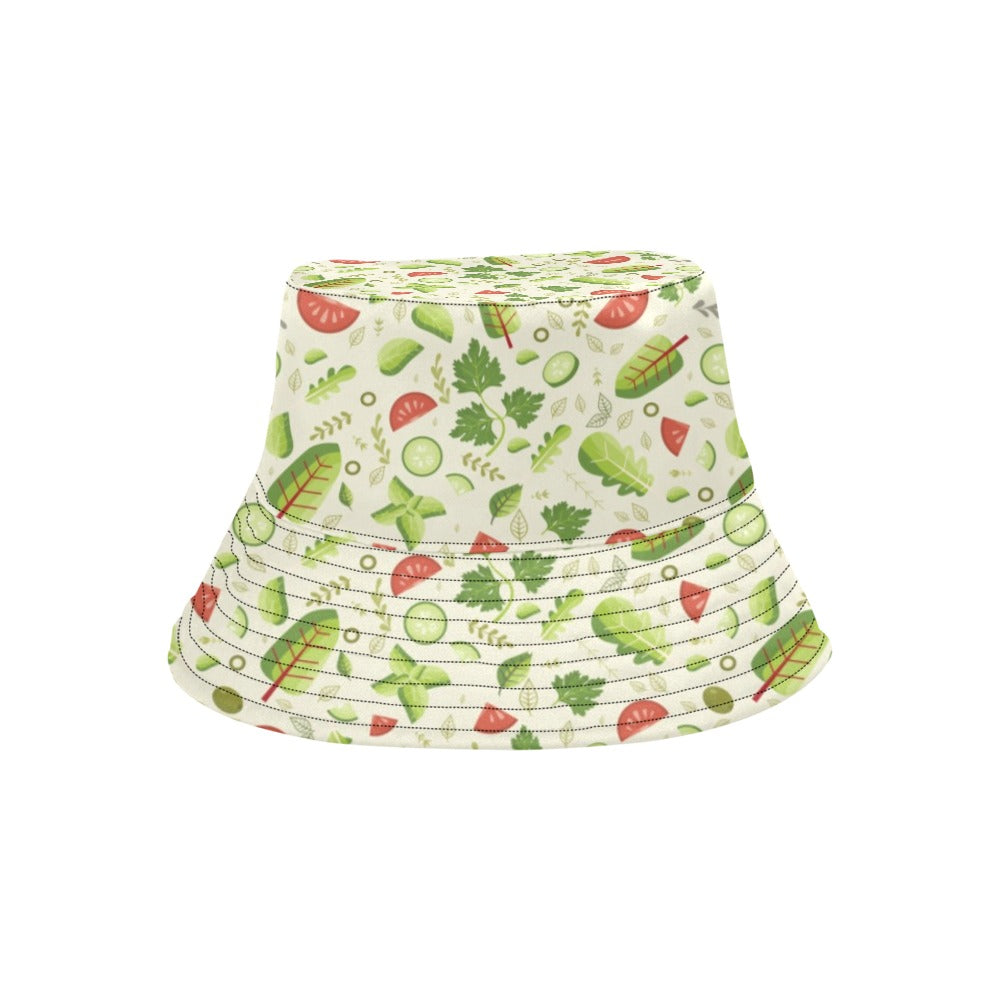 Salad Vegetable Print Design LKS302 Unisex Bucket Hat
