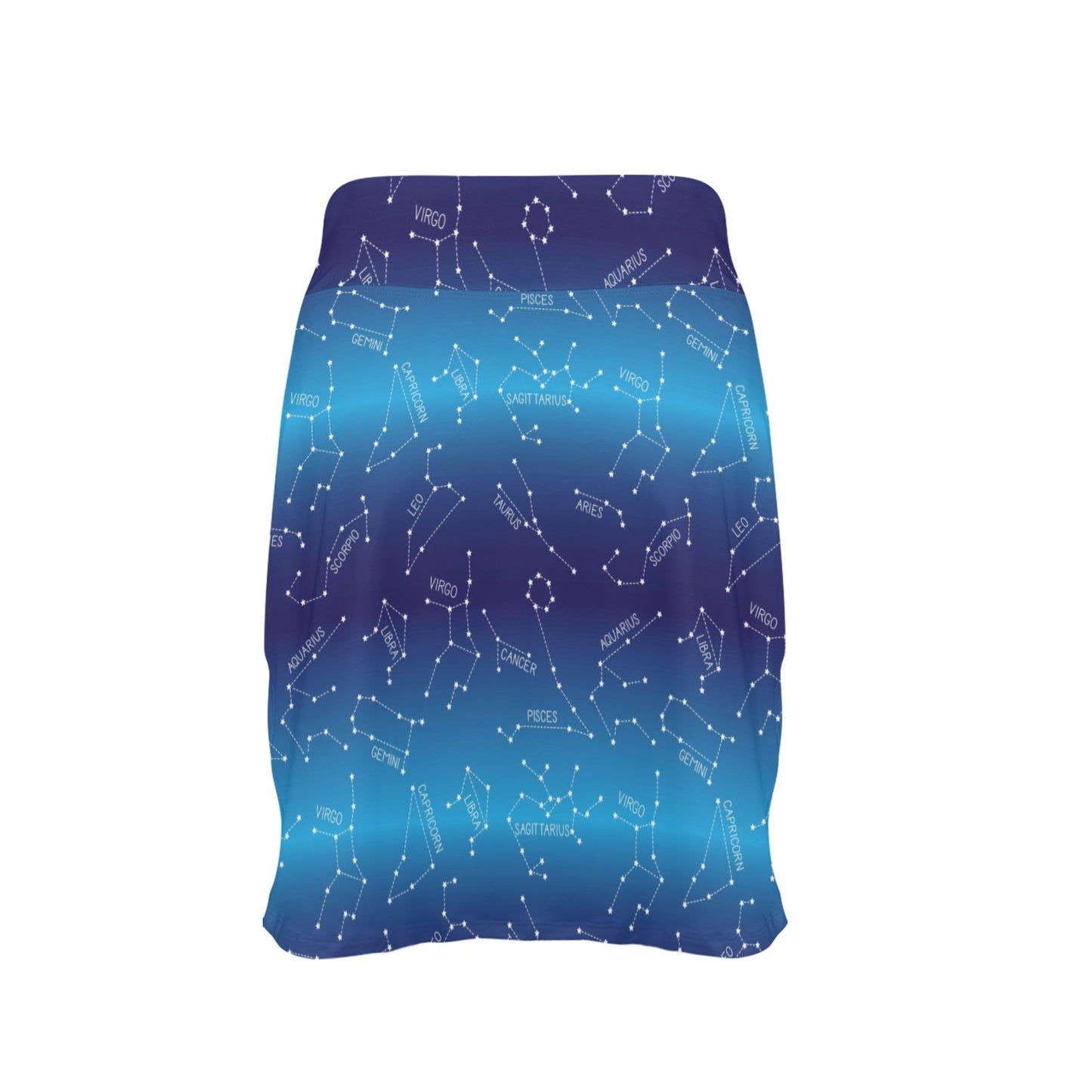 Virgo Print Design LKS302 17" Golf & Pickleball Skort with Pockets