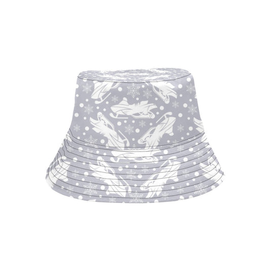 Snowmobile Print Design LKS302 Unisex Bucket Hat
