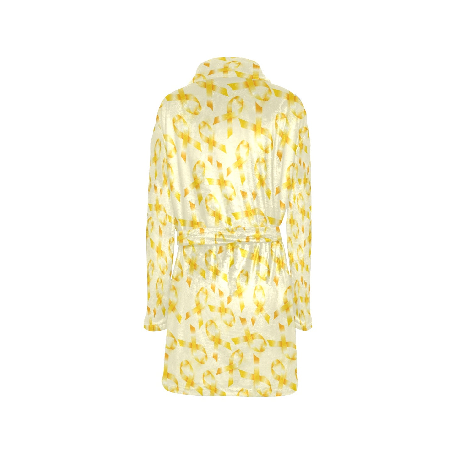 Bone cancer Pattern Print Design 01 Women's Fleece Robe