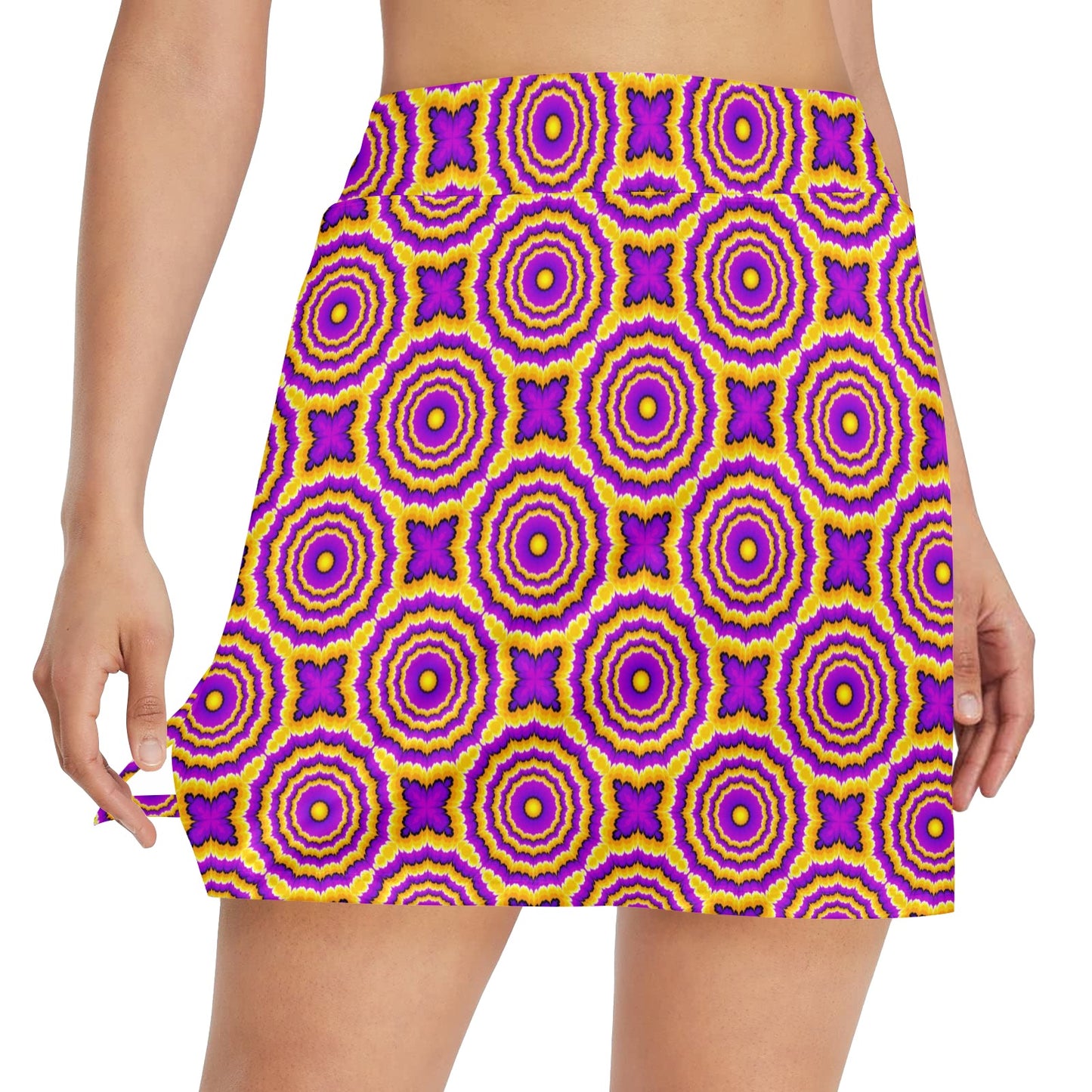 Optical illusion Expansion 17" Golf & Pickleball Skort with Pockets