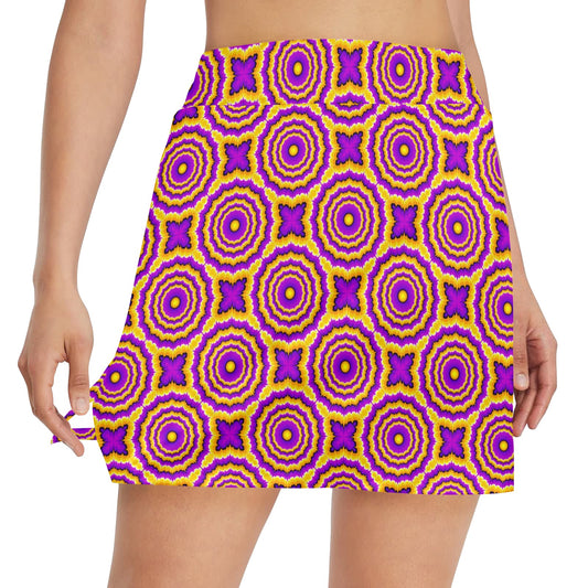 Optical illusion Expansion 17" Golf & Pickleball Skort with Pockets
