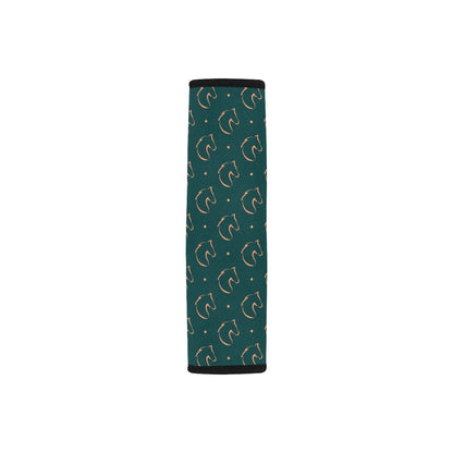 Horse Head Print Design LKS302 Car Seat Belt Cover