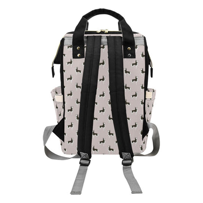 Siberian Huskies Print Design LKS301 Diaper Bag Backpack