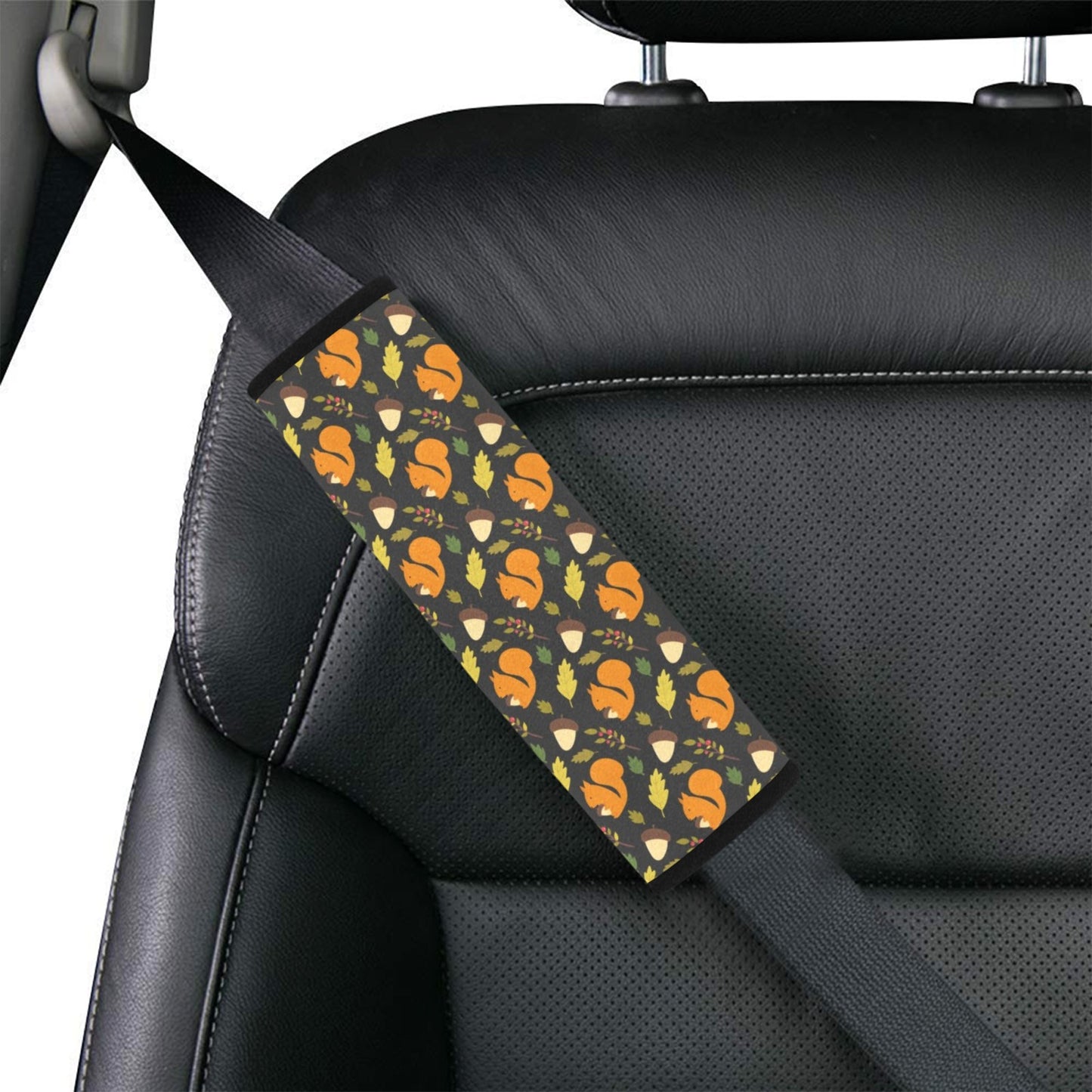 Squirrel Print Design LKS301 Car Seat Belt Cover
