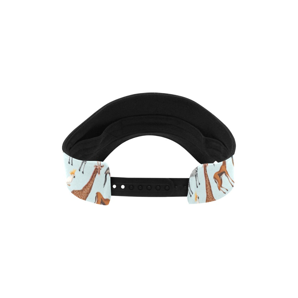 Safari Animal Print Design LKS306 Unisex Sun Visor