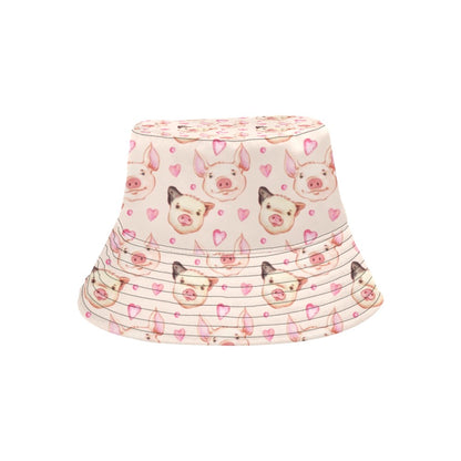 Pig Print Design LKS406 Unisex Bucket Hat