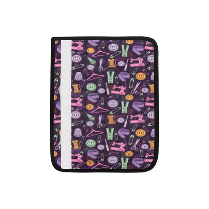 Sewing Equipment Print Design LKS306 Car Seat Belt Cover