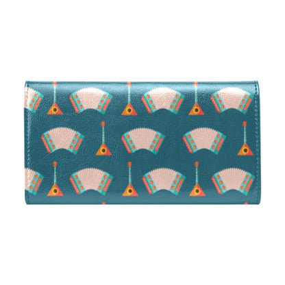 Accordion Print Design LKS402 Women's Trifold Wallet