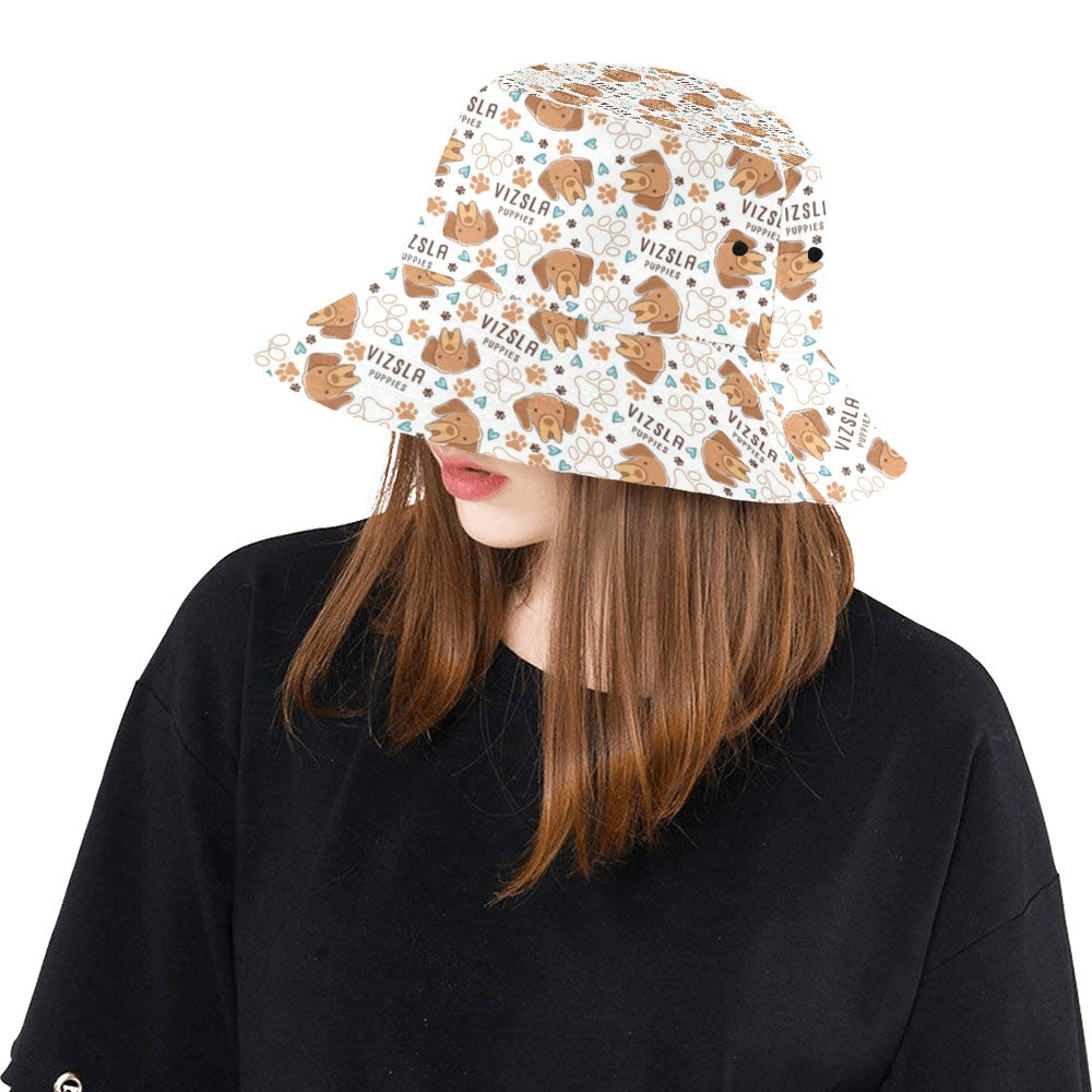 Vizslas Print Design LKS301 Unisex Bucket Hat