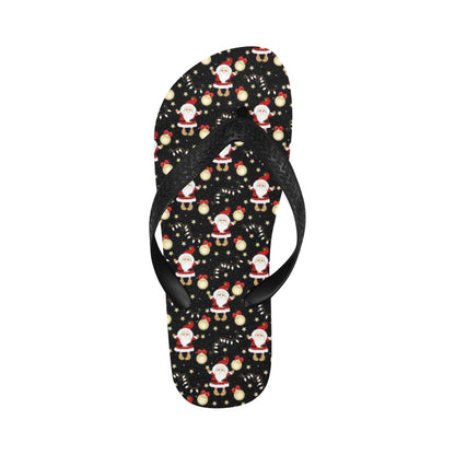 Santa Christmas Themed Print Design LKS307 Flip Flops
