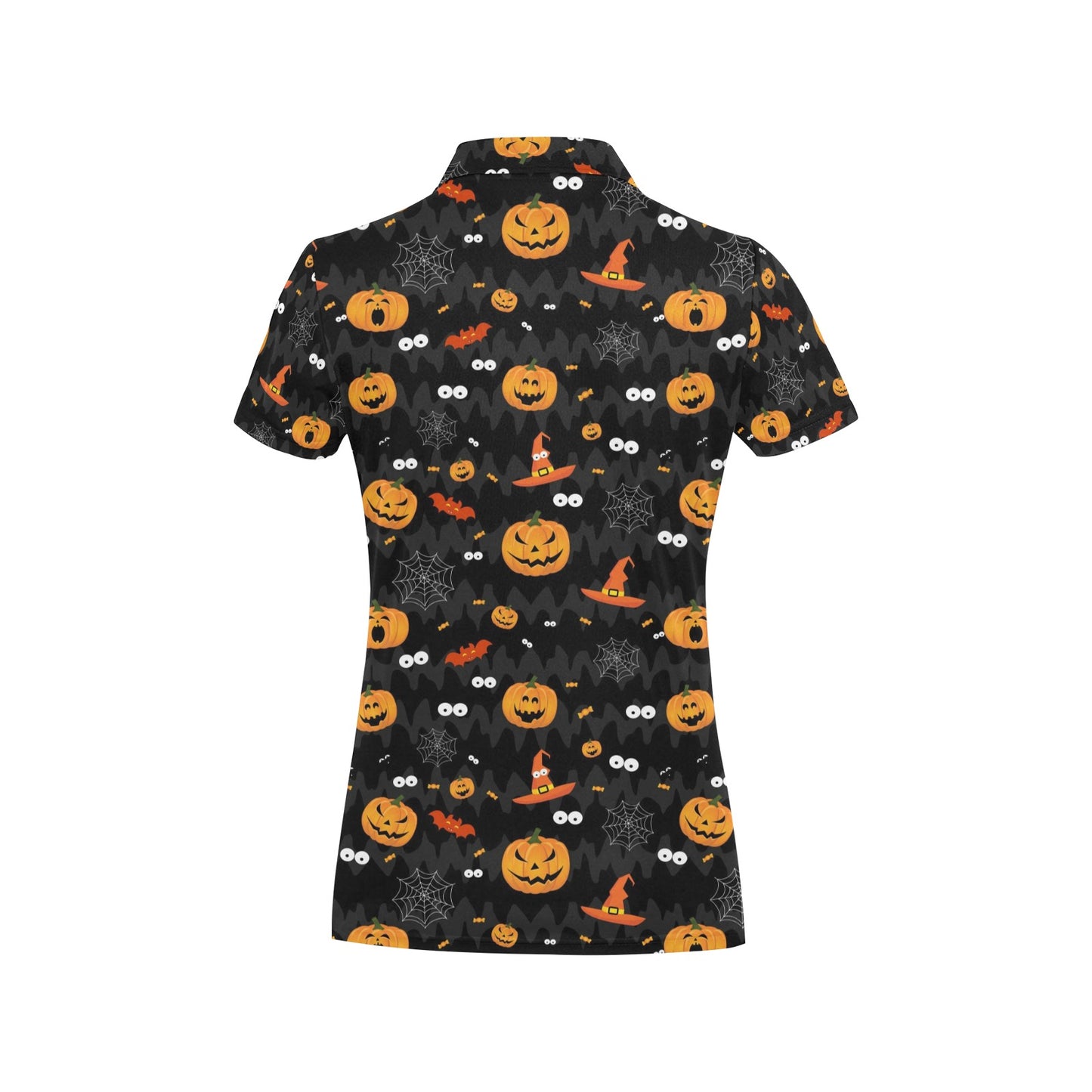 Halloween Print Design LKS405 Women's Polo Shirt