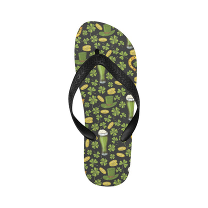 St Patricks Day Print Design LKS307 Flip Flops