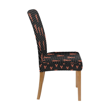 Lobster Print Design LKS401 Dining Chair Slipcover