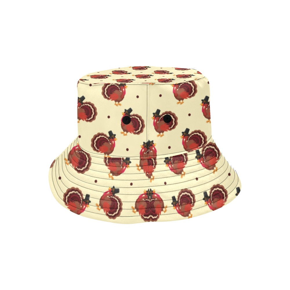 Thanksgiving Print Design LKS3010 Unisex Bucket Hat