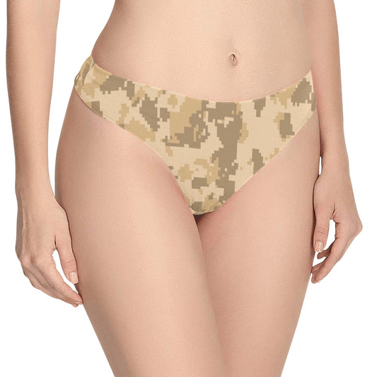 ACU Digital Desert Camouflage Women's Thongs