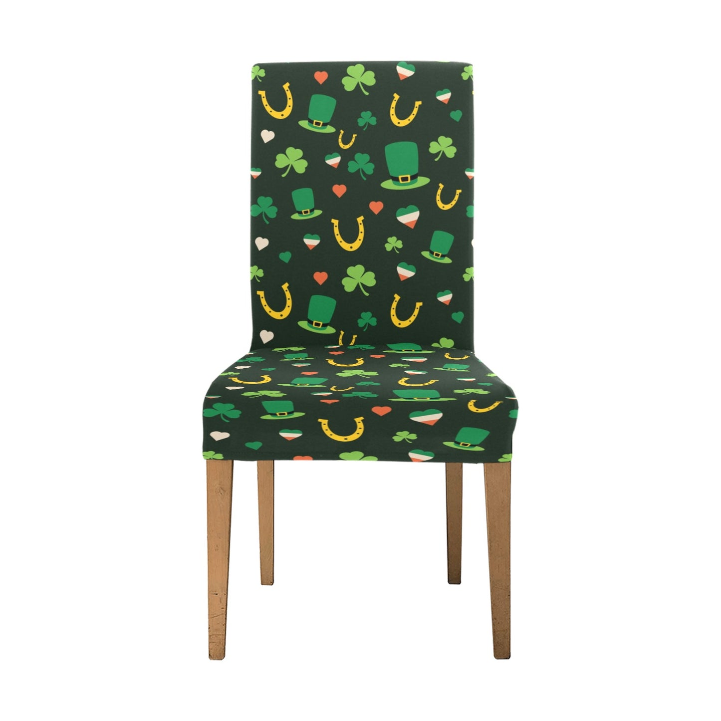 Shamrock Print Design LKS308 Dining Chair Slipcover