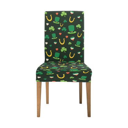 Shamrock Print Design LKS308 Dining Chair Slipcover